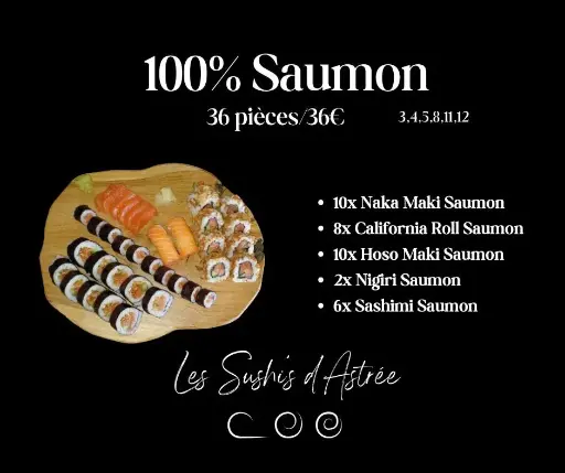 100% Saumon